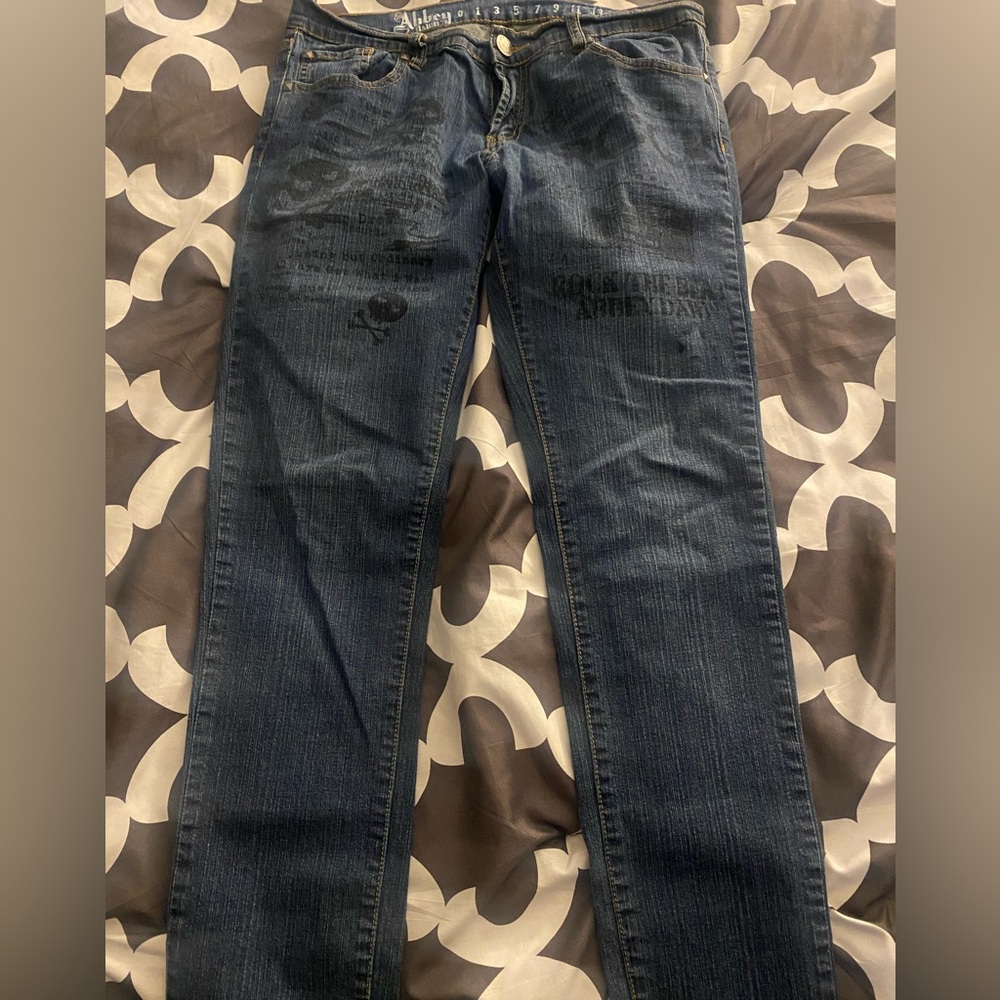 Abbey Dawn Rock N Roll Low Rise Jeans